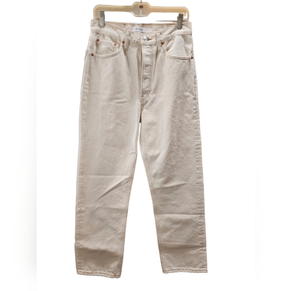 *HP* RE/DONE 90S Low Slung Jeans In Rinsed Birch Size 26 NWT MSRP $415 - Picture 10 of 12